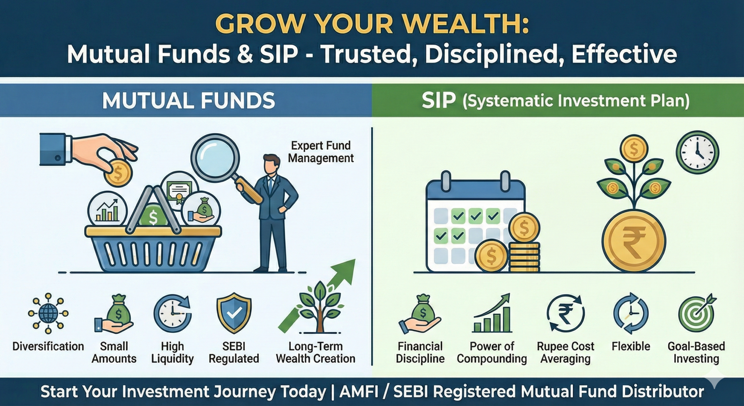 Why Invest in Mutual Funds & SIP? A Smart Way to Build Long-Term Wealth